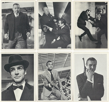 1965 Philadelphia Gum "James Bond - 007" High Grade Complete Set (66)